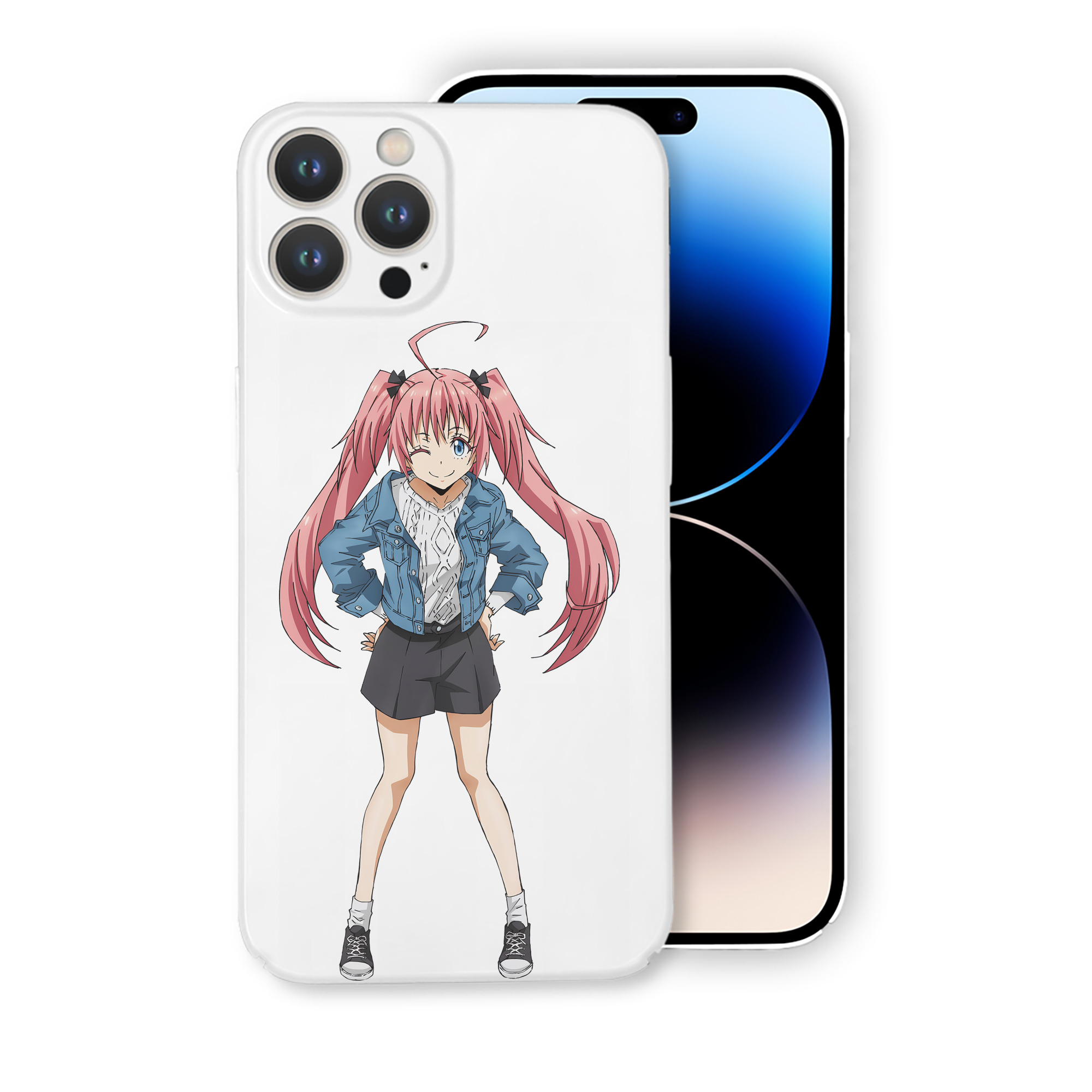 （画像用） 転スラ Regarding Reincarnated to Slime 【iPhone 14シリーズ対応】ハードケース
